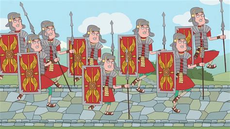 cartoon roman|bbc bitesize ks2 romans videos.